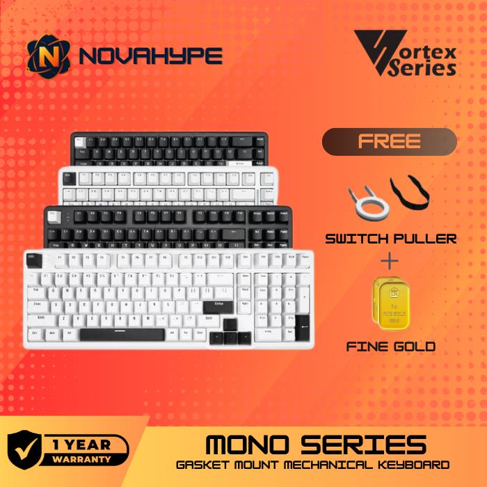 Vortexseries Vortex Mono Series Wired Gasket Mount Mechanical Keyboard ...