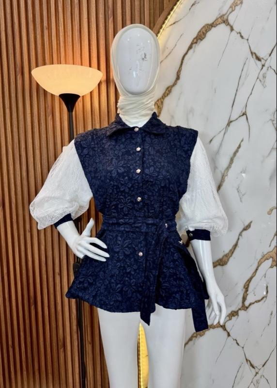 Rosie Blouse Atasan Wanita Kekinian - Atasan Wanita Cantik Elegan