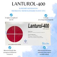 Gambar Lanturol 400 IU Membantu memenuhi kebutuhan Vitamin E - 1 BOX  dari Klik.Apotek Kota Bandung 2 Tokopedia