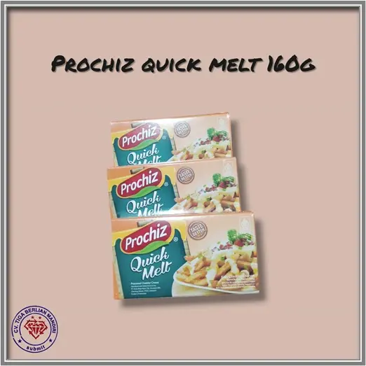 Prochiz Quick Melt 160g – Leleh Sempurna, Gurih Maksimal
