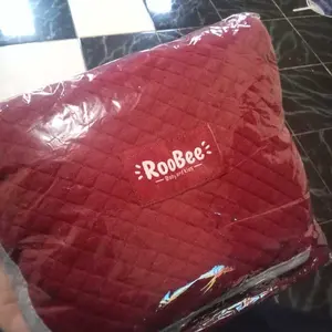 Blanket On The Go Selimut Bayi Clip On Penutup Menyusui 3in1 Diamond Knit Polos Premium