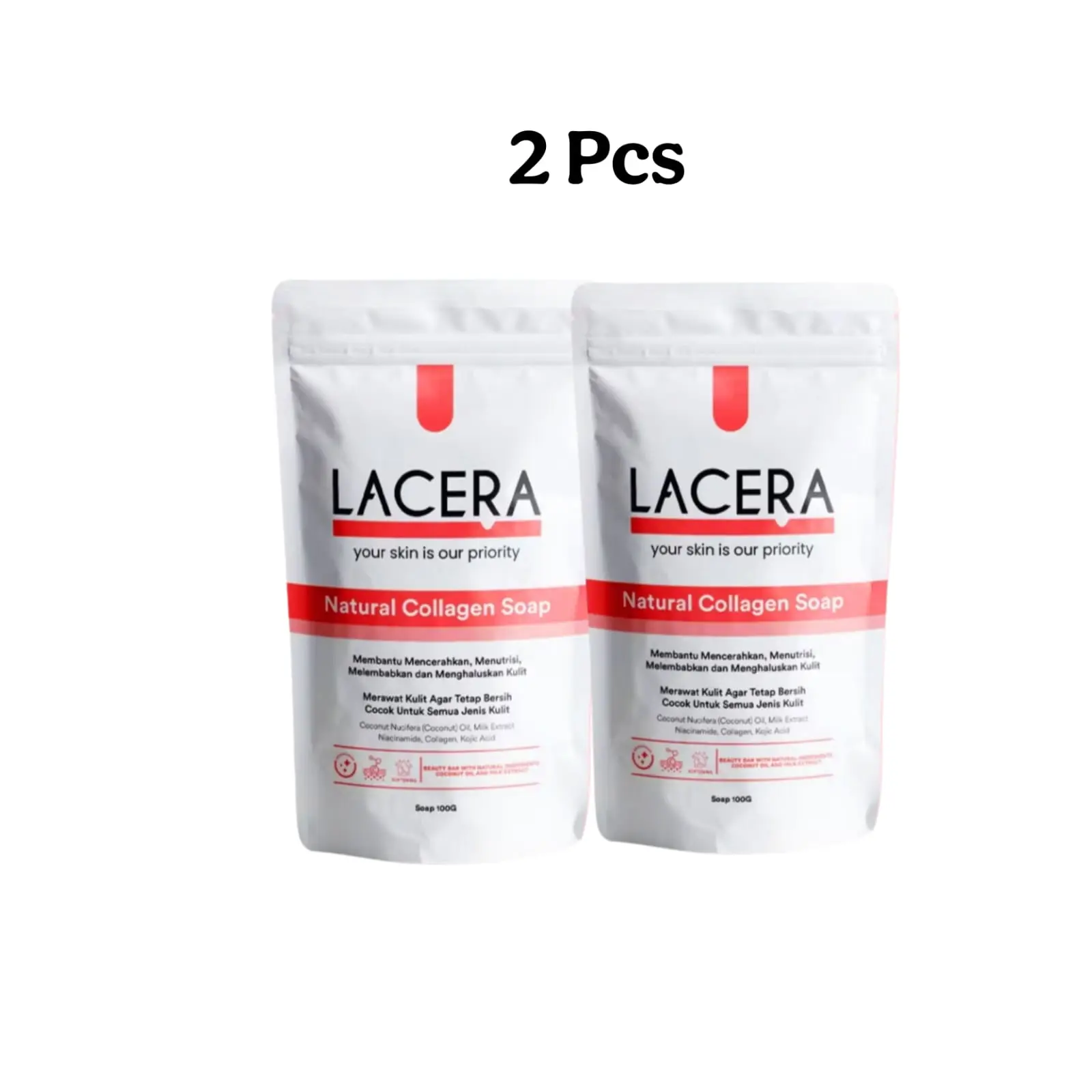 Lacera Sabun Collagen 2 Pcs