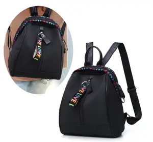 Tas Ransel Love Love Backpack Mikro Fashion Wanita Elegan  Warna Hitam Navy Maroon