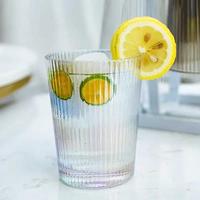 Gambar One Two Cups Gelas Kaca Aesthetic Kopi Teh Simple Stripe Glass - IN-34 - 240 ml dari One Two Cups Official Store Kota Administrasi Jakarta Barat 3 Tokopedia