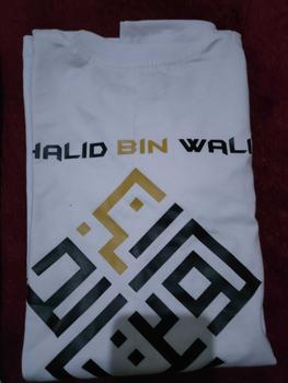Product Review of Kepswah Official - Kaos Khalid Bin Walid Kaligrafi - Baju Sahabat Nabi Dakwah Muslim Islami - T-Shirt Combed 24s Pria Unisex from L**e 0
