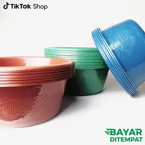 [24 PCS] Baskom Tebal / Baskom Warna / Basin Cuci / Wadah Serbaguna