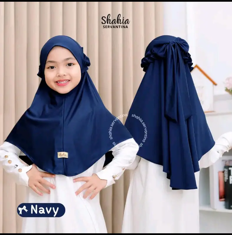 Jilbab Anak Pita Jilbab Bergo Pita Jilbab Anak pita Ria Riaricis Jersey Tetrbaru Kerudung Instan 5