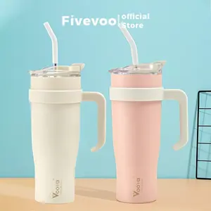 FIVEVOO Tumbler Stainless Steel 1,2 Liter/ Botol Minum Stainless Steel/304 Gelas Stainless Steel