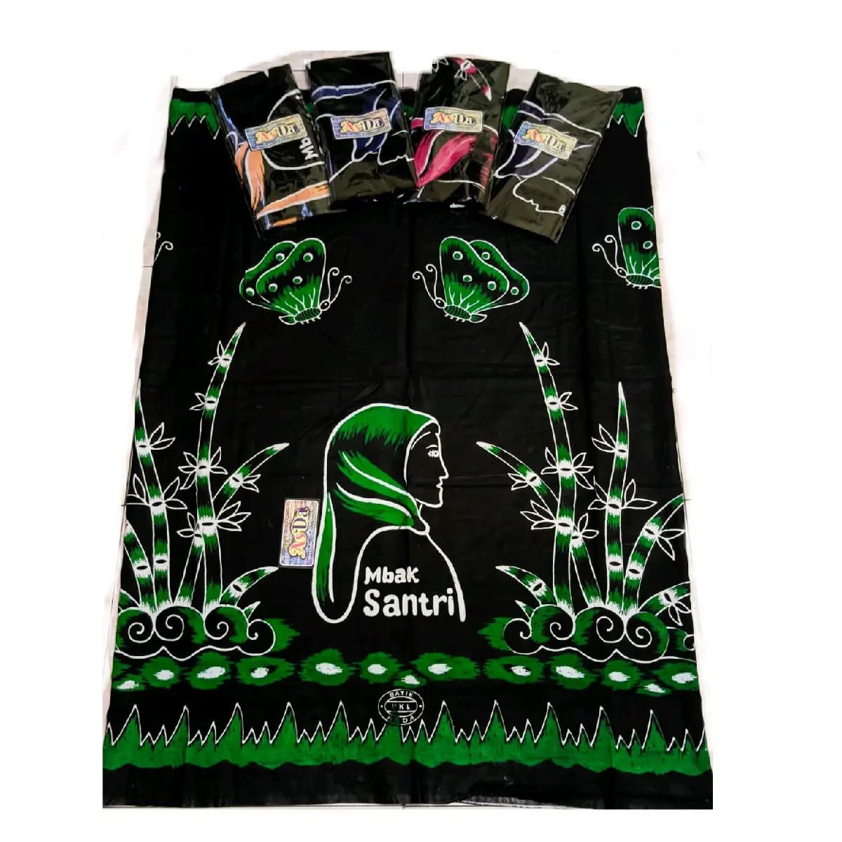 PREMIUM SARUNG SANTRI PUTRI / SARUNG SANTRI WANITA / SARUNG GOYOR WANITA Rayon Batik Muslim Dewasa Nyaman