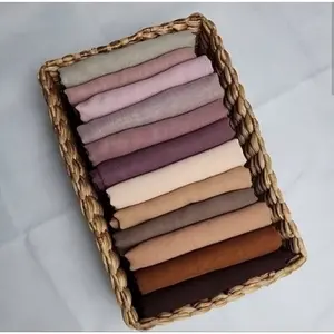 PAKET USAHA BUNDLING Hijab Segi empat Paris jadul varisha warna Terbaru best seller /hijab daily soft colour Terlaris   part 7