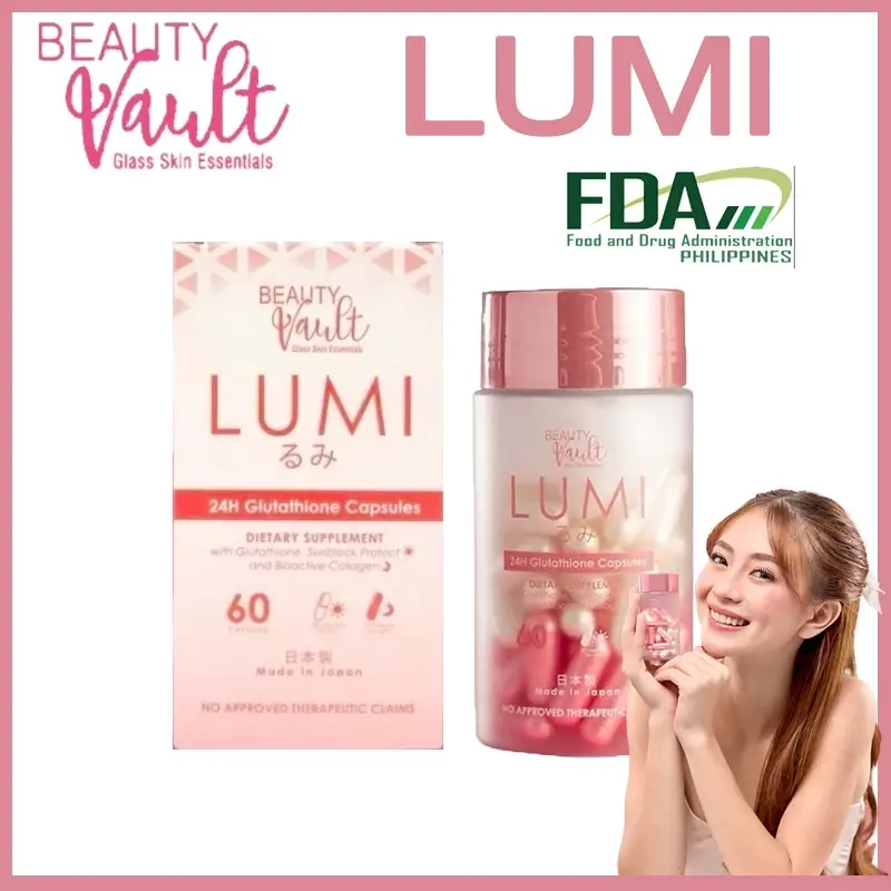 lumi glutathione philippines Lumi 24H Day Glutathione Capsules your Skin Healthier and Looking Good Skin