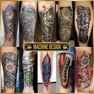 [MNC-MND] Tato Temporer Temporary Tattoo Machine Design