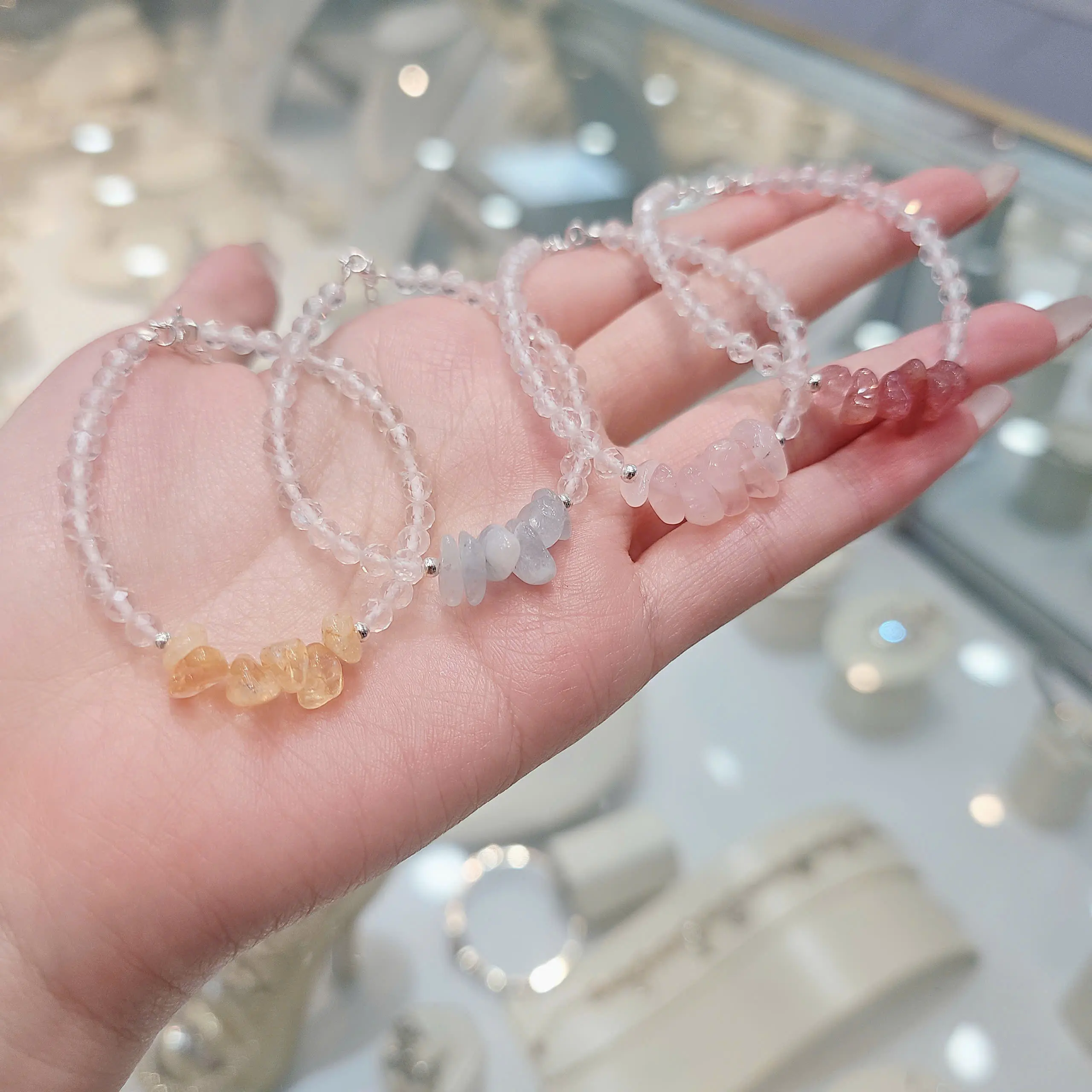QMJ STORE - Q150 Vòng tay MỘNG MƠ  sang chảnh, thời trang phụ kiện trang sức bạc 925 cao cấp