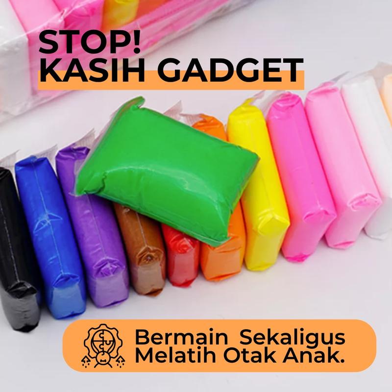 MAINAN ANAK - CLAY - CLAY POLYMAILER / MAINAN EDUKASI SLIME PLAY DOUGH 7