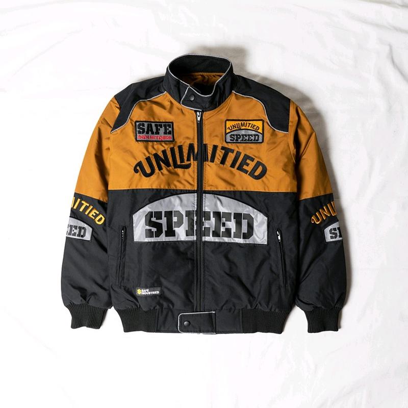 SafeIndustries Jaket Nascar Lite Brown 2