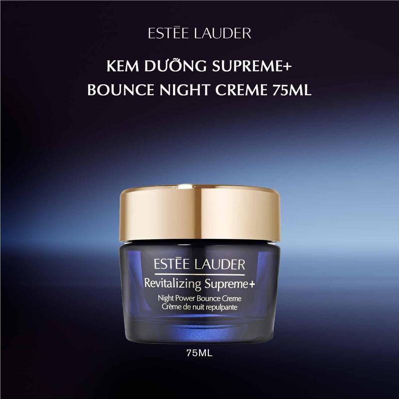 MỚI Kem dưỡng ẩm collagen phục hồi ban đêm Estee Lauder Revitalizing Supreme+ Night Power Bounce Creme 75ml