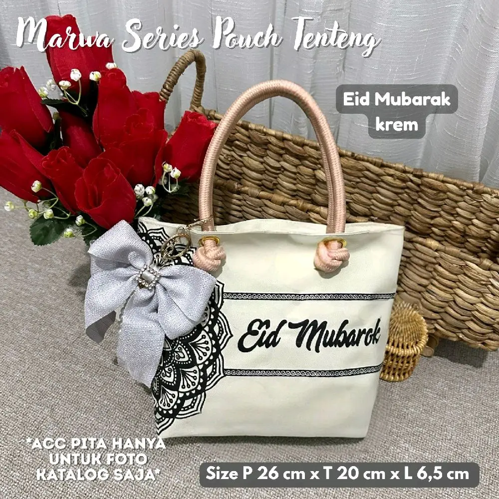 Tenteng Marwa Eid Mubarok Krem