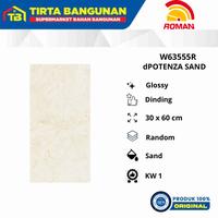 Gambar ROMAN KERAMIK 30 X 60 CM WALL TILE W63555R dPOTENZA SAND KERAMIK DINDING KW1 dari Tirta Bangunan Kota Depok 1 Tokopedia