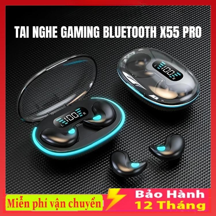 KY X55 Sleep Wireless Tai nghe không dây IPX7 Tai nghe thể thao Màn hình LED HD Talk 9D Stereo Giảm tiếng ồn Tai nghe Bluetooth Tích hợp Microphone cho iOS/Android