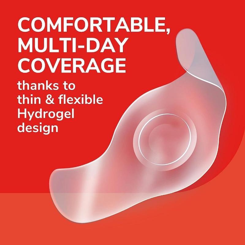 Product Introduction of 6ct Dr. Scholl's CORN CUSHION With Hydrogel Technology, Cushioning Protection Against Shoe Pressure and Friction 6
