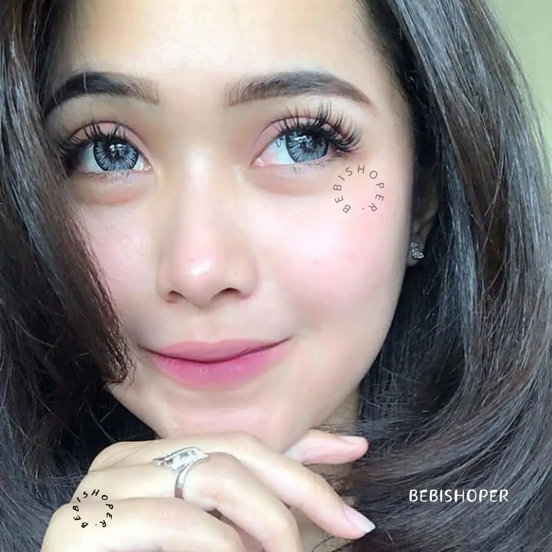 COD X2 Innocent BIG EYES BLACK BLUE BROWN GREY Normal dan Minus ( -0.50 sd -6.00 )DIA 16.00mm / Soflen / Lensa Kontak / BS SOFTLEN