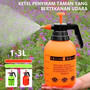 DDAILYLIFE Pressure Sprayer 1LITER / 2LITER / 3LITER Botol Sprayer Semprotan Tanaman Manual  Hijau Air