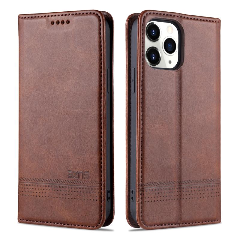 Ốp Điện Thoại da gập mỏng Thinmon cho IPhone 14, 14 Pro, 14 Pro Max, 13, 13 Pro, 13 Pro Max; ốp da gập cao cấp có nam châm, dành cho IPhone 7 Plus, XS, XR, XS Max, 11, 12, 12 Pro Max; kèm ngăn đựng thẻ (ví).