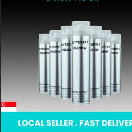 Butterfly Shadow Hair Spray long lasting