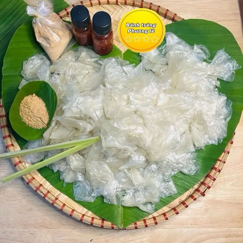 1KG BÁNH TRÁNG Ủ BƠ RÌA TẶNG TOPPING MUỐI NHUYỄN, ỚT RIM, SA TẾ, MUỐI SỆT,…[LƯU Ý: MUỐI TRONG COMBO CÓ MUỐI LÀ MUỐI NHUYỄN] <đọc mô tả trước khi mua>