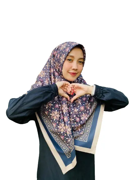 Adzkiascarf.id - Kerudung Voal Motif Premium SUMMER SERIES Finishing Lasercut Mewah Lembut Cantik - Nyaman Jilbab Square Muslim Segi Empat