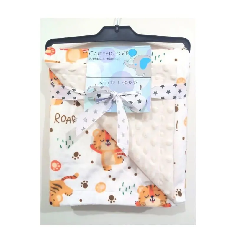 Selimut Bayi Besar Double Fleece 100x70cm Baby Blanket Premium Bedong Bayi Kado Bayi Arevyonlineshop Newborn 4