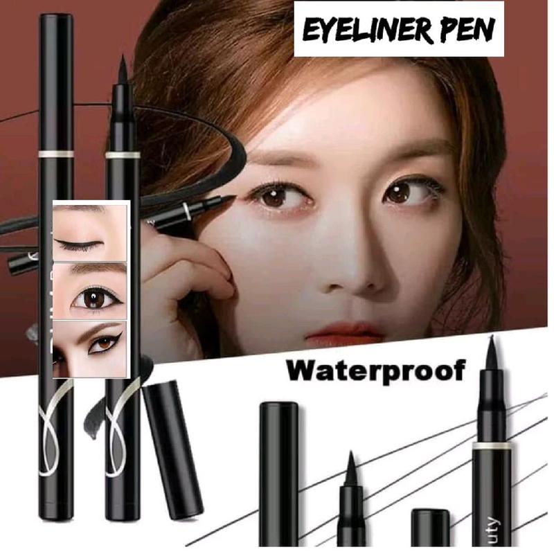 D&M Eyeliner Waterproof Eyeliner Pen Tahan Lama Hitam & Brown Lasting 5