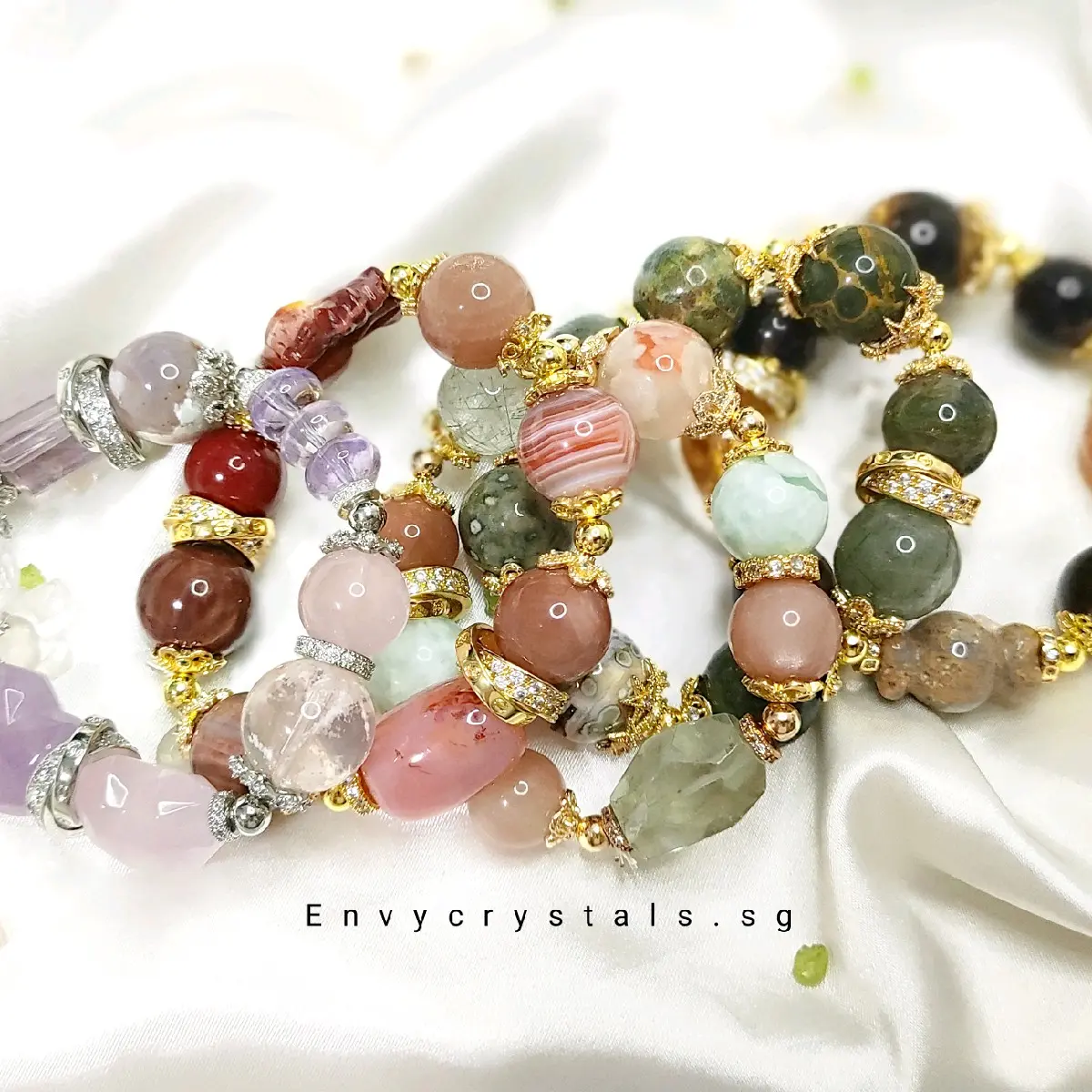 Crystal Bracelet Customization [Live Sale $100 Link] gemstone
