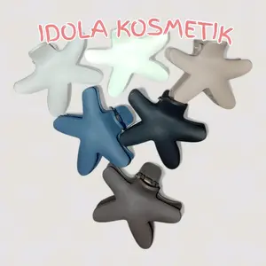 IDOLA KOSMETIK Jedai Rambut Bintang Warna-warni untuk Gaya Rambut Unik dan Stylish