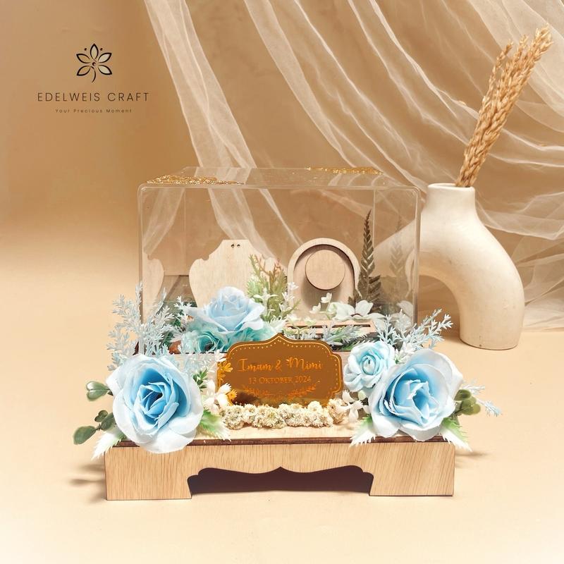 Treasure Artificial Kotak Hantaran Perhiasan Fullset Free Custom Nama 2