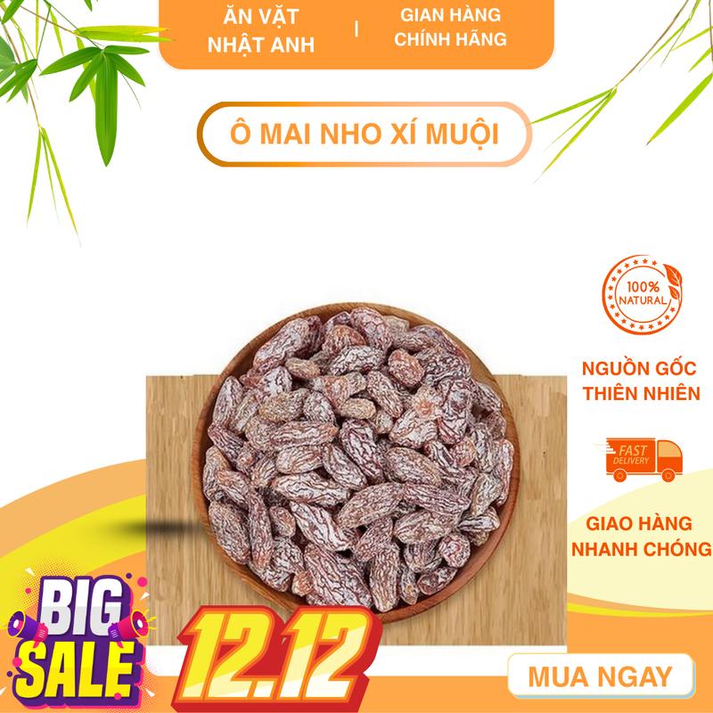 Ô Mai Tết Nho Xí Muội Tuổi Thơ – Mứt Nho Chua Ngọt Dẻo Cay Nhẹ – Snack Ăn Vặt Truyền Thống – Đặc Sản Ăn Vặt Không Chất Bảo Quản – Hương Vị Tuổi Thơ
