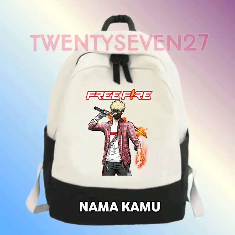 TAS ANAK TAS SEKOLAH ANAK FREE FIRE FF PEDANG 0