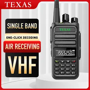 Walkie Talkie Texas Tx8 Two Way Radio Vhf Up to 10km Premium Original Led Ht