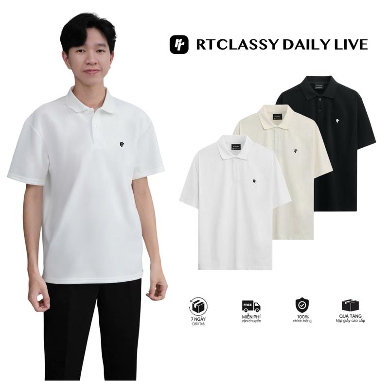 Áo Polo Local Brand RT CLASSY Logo Basic Unisex Form Regular Vải Cotton Pique…