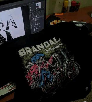Product Review of kaos Brandbill froom workshop To the gigs Distro Katun from N**m 0