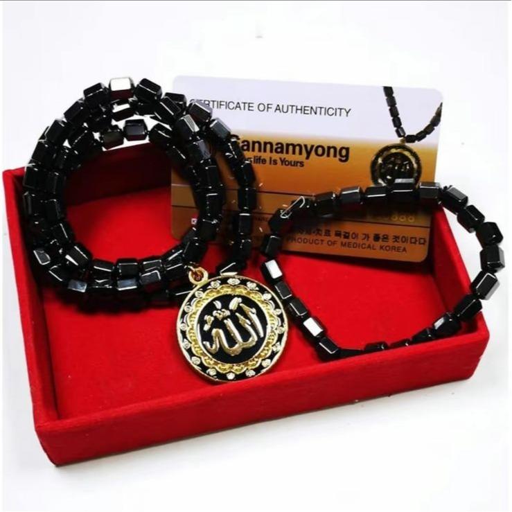 *COD* Kalung Dan Gelang Kesehatan model AZHIKRA Original 100% Anti Radiasi Ion Negatif 3