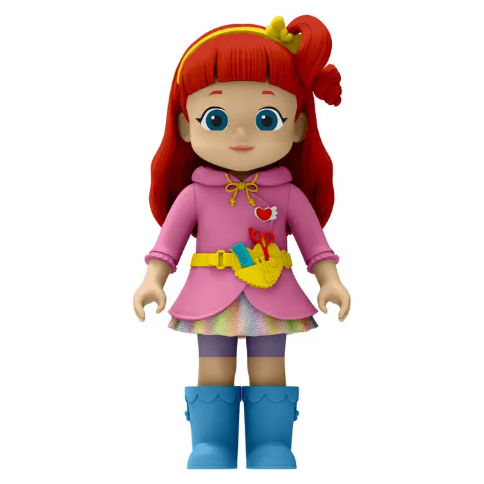 9.9 ✯ Mainan Rr-89005 Rainbow Ruby Figurine-Hair Dresser 1