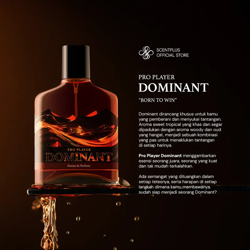 Scentplus Bundling Dominant -  Men Perfume size 50ml Special Price 1