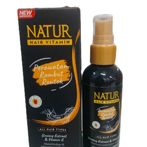 NATUR HAIR VITAMIN UNTUK PERAWATAN RAMBUT RONTOK SPRAY 80ML