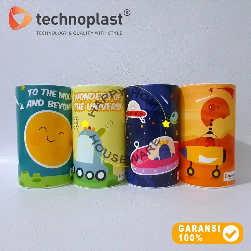 TECHNOPLAST COIN BANK / CELENGAN PLASTIK 85 X 150 MM THE GALAXY 1