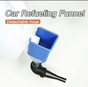 Pouring Oil without Holding Funnel, Refueling Funnel, Square Small Funnel, Bayonet Funnel, Car Refueling Funnel, Oil Pouring Magic Tool