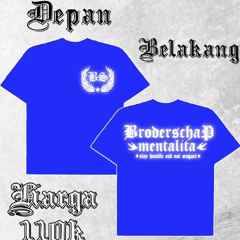 kaos pshw biru refeketif menyala 0