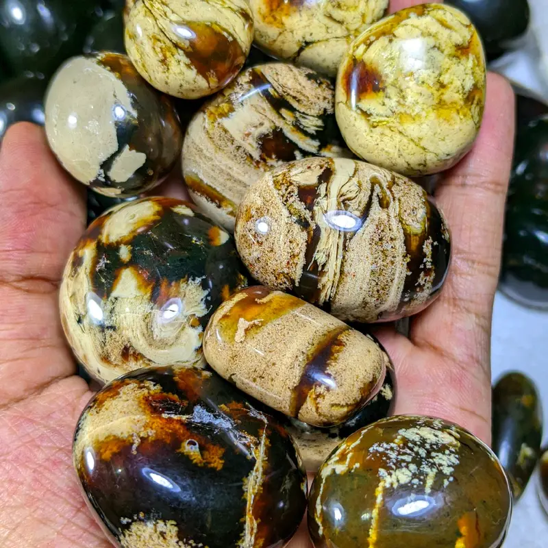 Tumbled Batu Jatuh Natural untuk Dekorasi Rumah 2