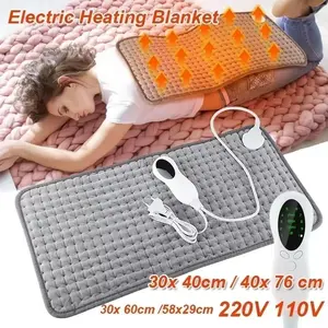 【Penjual Lokal】80*40cm Alat Terapi Bantal Panas 70W Terapi Pemanas Heating Pad Terapi listri Mat Fast Relief Pain/ Alat Terapi Bantal Panas Terapi Pemanas Heating Pad Terapi-listri