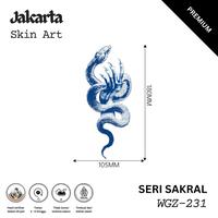 Gambar Jakarta Skin Art Tato Temporer WGZ-231 - WGZ-240 Premium Ketahanan 2 - 3 Minggu - WGZ-231 dari Jakarta Skin Art Kota Administrasi Jakarta Selatan 2 Tokopedia